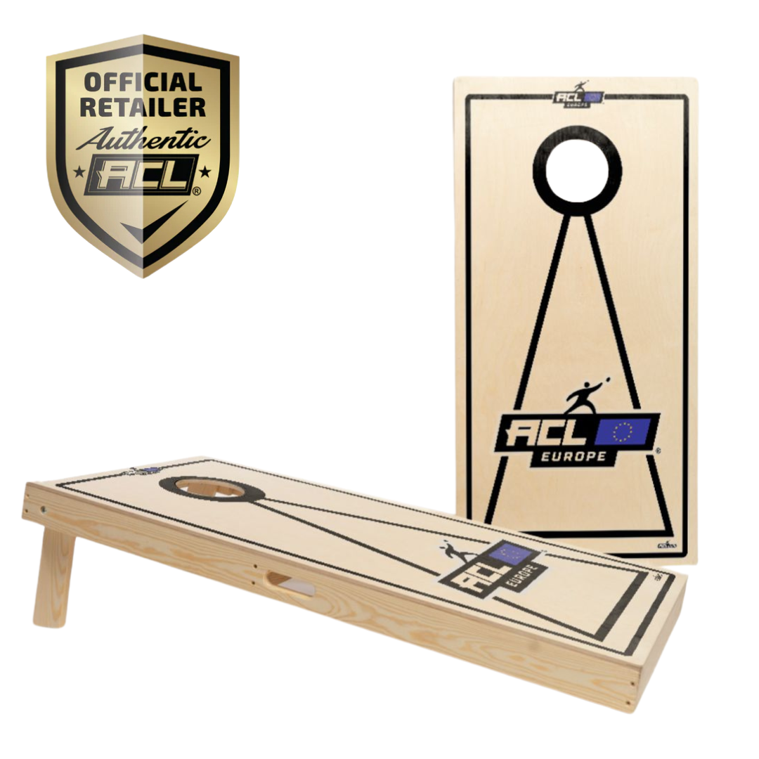 ACL Europe Cornhole Set - ACL REC - 120x60 - TRIANGLE (Price is excluding Bags)